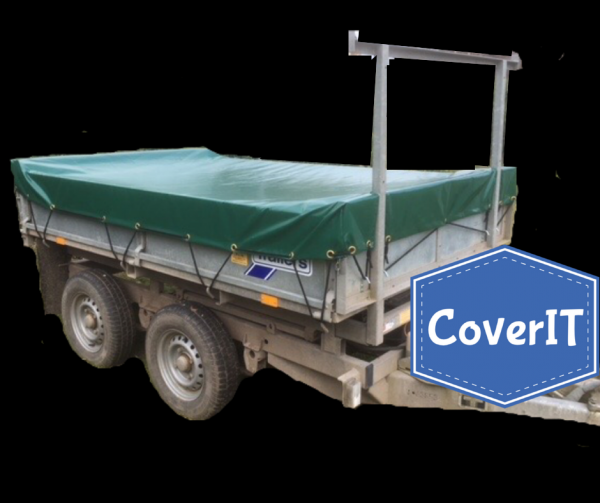 Ifor Williams TT85 standard cover with ladder rack