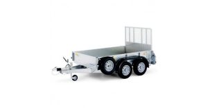 GD85 standard trailer with a ramp tailgate
