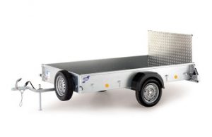 p range trailer with ramp tailgate