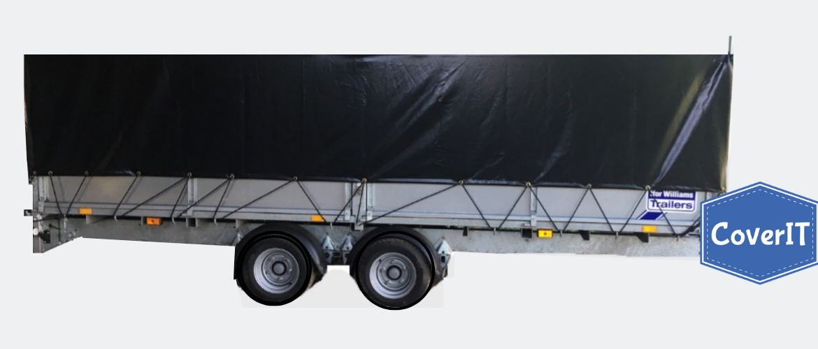 Ifor Williams LM166 mesh side cover