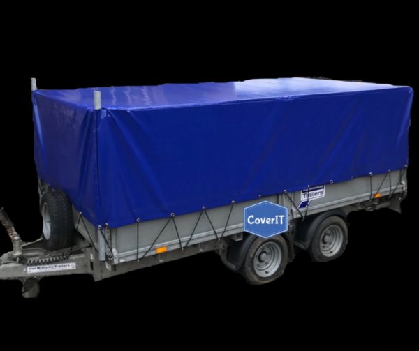 Ifor Williams LM126 mesh side trailer cover