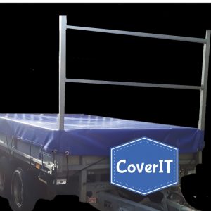 Ifor Williams Lm85 standard cover with ladder rack